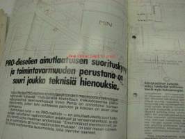 Volvo Penta Turbodieselit  edistyksellisiä moottoreita edistyksellisiin veneisiin -myyntiesite