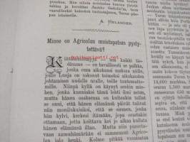 Tervehdys Johan Wilhelm Snellman´ille Turun Suomalaiselta Seuralta 12.5.1881 -sis. artikkelit; Piispan vaali Turussa v. 1776, Minne on Agricolan muistopatsas