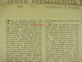 Tervehdys Johan Wilhelm Snellman´ille Turun Suomalaiselta Seuralta 12.5.1881 -sis. artikkelit; Piispan vaali Turussa v. 1776, Minne on Agricolan muistopatsas