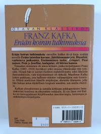 Erään koiran tutkimuksia : novelleja