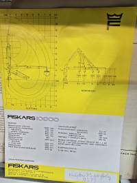 Fiskars 10 000 puutavaranosturi esite
