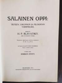 Salainen oppi 2: Tieteen, uskonnon ja filosofian yhdistelmä. Ihmisen synty