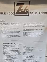 Zele 1000 pienois sähköauto myyntiesite