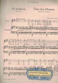 Yli kukkien = Über drn Blumen, Op. 23 No3