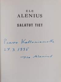 Salatut tiet : muistelmat (signeerattu, tekijän omiste)