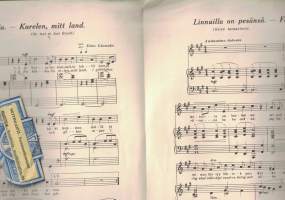 Kaksi karjalaista kansanlaulua pianon säestyksellä