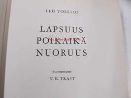 Lapsuus, poikaikä, nuoruus