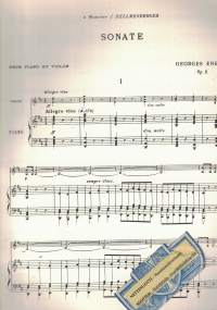 Sonate pour piano et violon, Op. 2