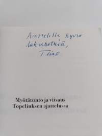Myötätunto ja viisaus Topeliuksen ajattelussa (signeerattu, tekijän omiste)