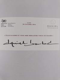 My Best: Daniel Boulud (signeerattu)