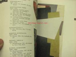Avantgarde 1910 - 1930 venäläistä ja neuvostoliittolaista taidetta