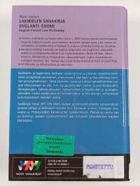 Lakikielen sanakirja : englanti-suomi = English-Finnish law dictionary