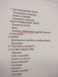 Sanankäytön pikkujättiläinen - kirjoita paremmin, puhu paremmin