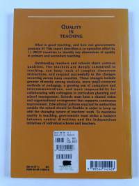 Quality in teaching