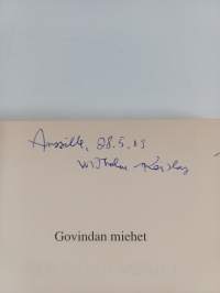 Govindan miehet (signeerattu, tekijän omiste)