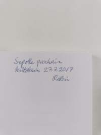 Katariinan kamarissa : myrskyävällä merellä (signeerattu, tekijän omiste)