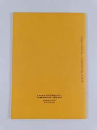 Suomen antropologi 4/1986