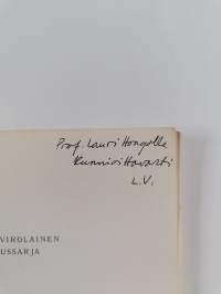 Suomalais-virolainen arvoitussarja (signeerattu, tekijän omiste)