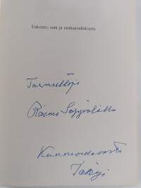 Uskonto, sota ja rauhanvaltakunta : Karjalansa sodassa menettäneen kansanmiehen ajatuksia (signeerattu, tekijän omiste)