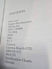 Porsche the 4-cylinder, 4-cam sports &amp;racing cars.