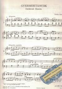 Children's Dances For the Black Keys, Piano Solo