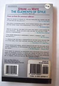 The Elements Of Style. Fourth Edition