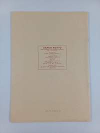 Aamun koitto : Helsingin seurakunnan juhlanumero 1952