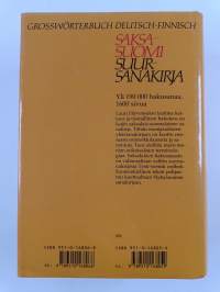Saksa-suomi suursanakirja = Grosswörterbuch deutsch-finnisch