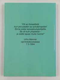 Jämsän työväenopisto - virkeä viisikymppinen : Jämsän työväenopisto 50 vuotta 1996 : juhlakirja