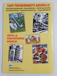 Mosaiikki nro: 1 : Väritystehtäviä aikuisille