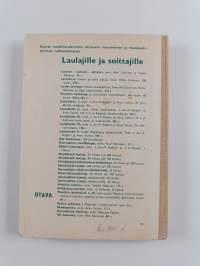 Laulukerho 3 : kolmi- ja neliäänisiä lauluja tyttö- ja naiskuoroja varten 03