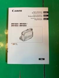 Canon digitaalisen videokameran käyttöopas.