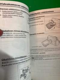 Canon digitaalisen videokameran käyttöopas.