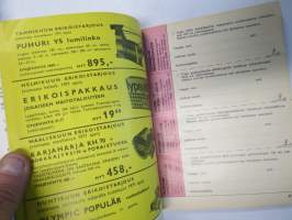 Hankkija - tavaraluettelo 1971 -luettelo