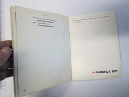 Hankkija - tavaraluettelo 1971 -luettelo