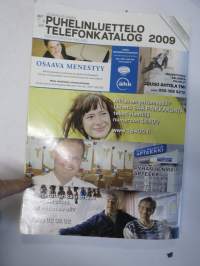 Lounais-Suomi Puhelinluettelo LOU 2009 Telefonkatalog Turku - Kemiö - Parainen - Salo -Vakka-Suomi Fonecta