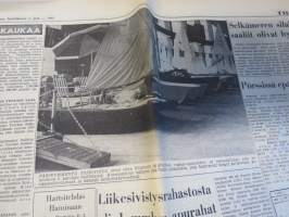 Uusi Suomi la 1.4.1967,  Kansanedustaja vapaan oluen kannalla, Linnanmäen näkötorni, Aktivistivaellus 50 vuotta sitten, sekkipetturi Vassilian Glubokov, ym.