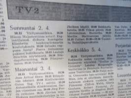 Aamulehti la 1.4.1967, Kolarin malmirata?, MS Finalndia mainos, Amerikkalainen miljonääri Frans Nieminen etsii perillisiä, Urjalan putka kuin leikkimökki, ym.