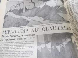 Aamulehti la 1.4.1967, Kolarin malmirata?, MS Finalndia mainos, Amerikkalainen miljonääri Frans Nieminen etsii perillisiä, Urjalan putka kuin leikkimökki, ym.