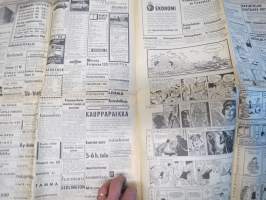 Aamulehti la 1.4.1967, Kolarin malmirata?, MS Finalndia mainos, Amerikkalainen miljonääri Frans Nieminen etsii perillisiä, Urjalan putka kuin leikkimökki, ym.