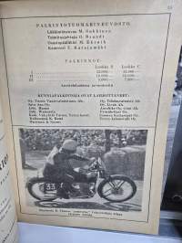 Ruissalon TT -ajot moottoripyörille. 13 , 5, 1951