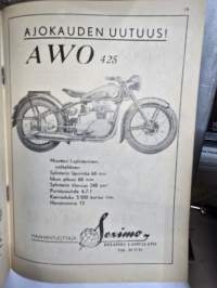 Ruissalon TT -ajot moottoripyörille. 13 , 5, 1951