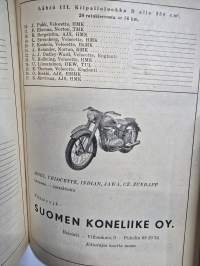 Ruissalon TT -ajot moottoripyörille. 13 , 5, 1951