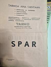 XX Savonlinnan vauhtikisat  13, 8, 1967 käsiohjelma