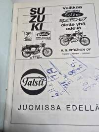 Väinölänniemi TT-ajo  käsiohjelma. 21, 5, 1967