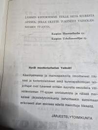 Väinölänniemi TT-ajo  käsiohjelma. 21, 5, 1967