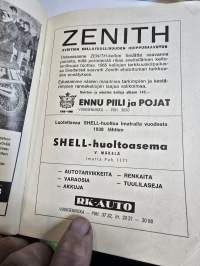 V Imatranajo suomen grand prix  mm osakilpailu käsiohjelma. 6 - 7, 8, 1966