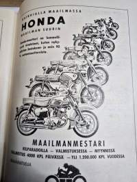 V Imatranajo suomen grand prix  mm osakilpailu käsiohjelma. 6 - 7, 8, 1966