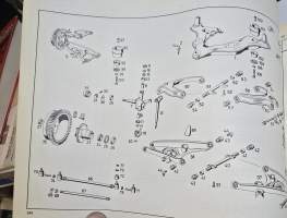 Mercedes -Benz Type 190 B, 10 014, Ersatzteilliste. Spare parts list-varaosaluettelo. Alkuperäinen. June 1959.