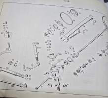 Mercedes -Benz Type 190 B, 10 014, Ersatzteilliste. Spare parts list-varaosaluettelo. Alkuperäinen. June 1959.